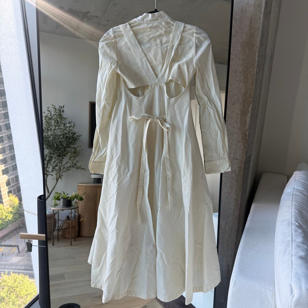 Lena Lumelsky Linen Midi Dress - Picture 3 of 4